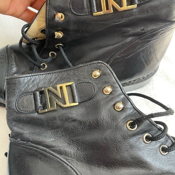 Nouchka leather ankle boots - Picture 9 of 11